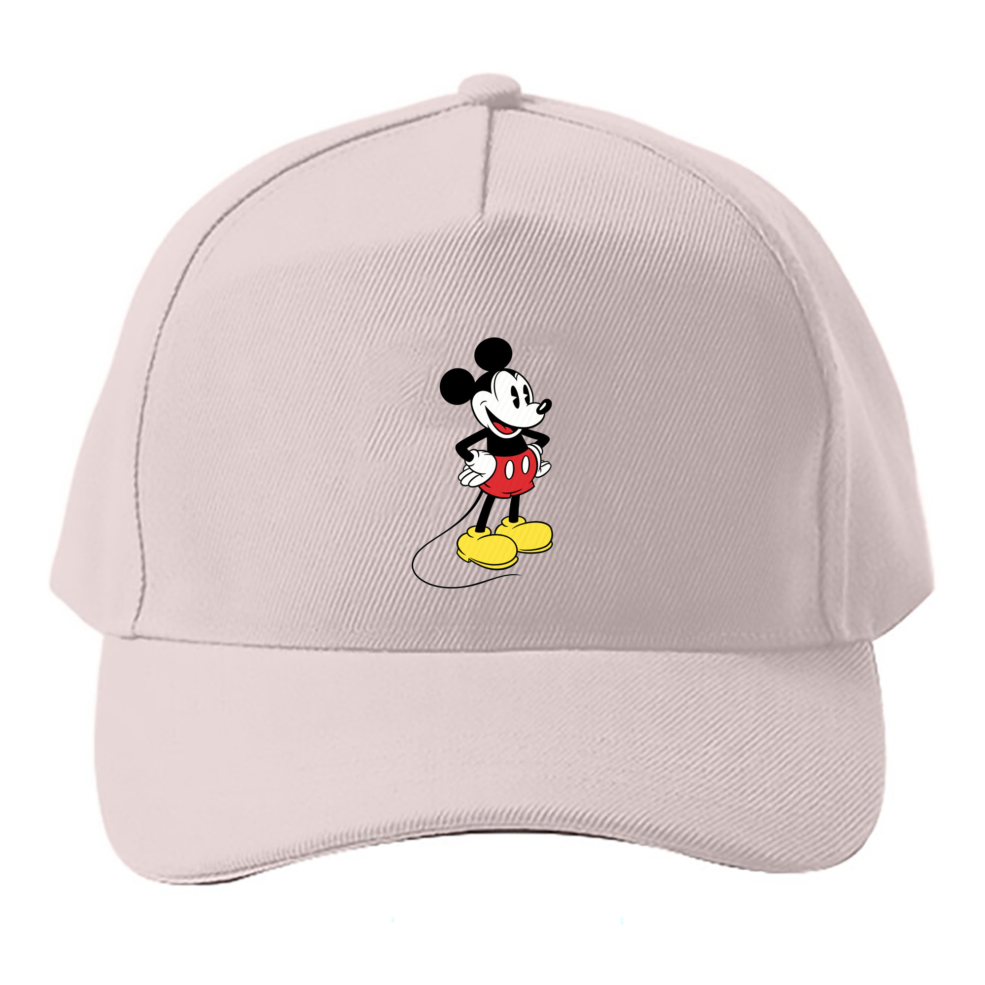 （画像用） ミッキーマウス Mickey Mouse ベースボールキャップ 綿100％ 男女兼用 帽子 スポーツ